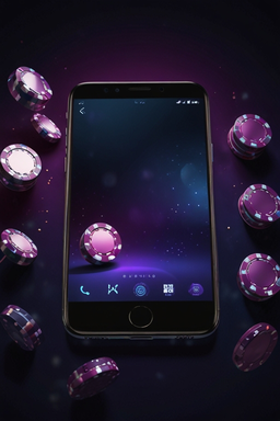 Smartphone mit Winshark App