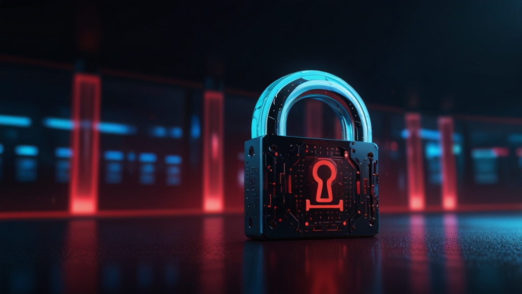 Sicherheitsmotiv mit Schloss, Login-Symbolen und dunkler Casino-Optik